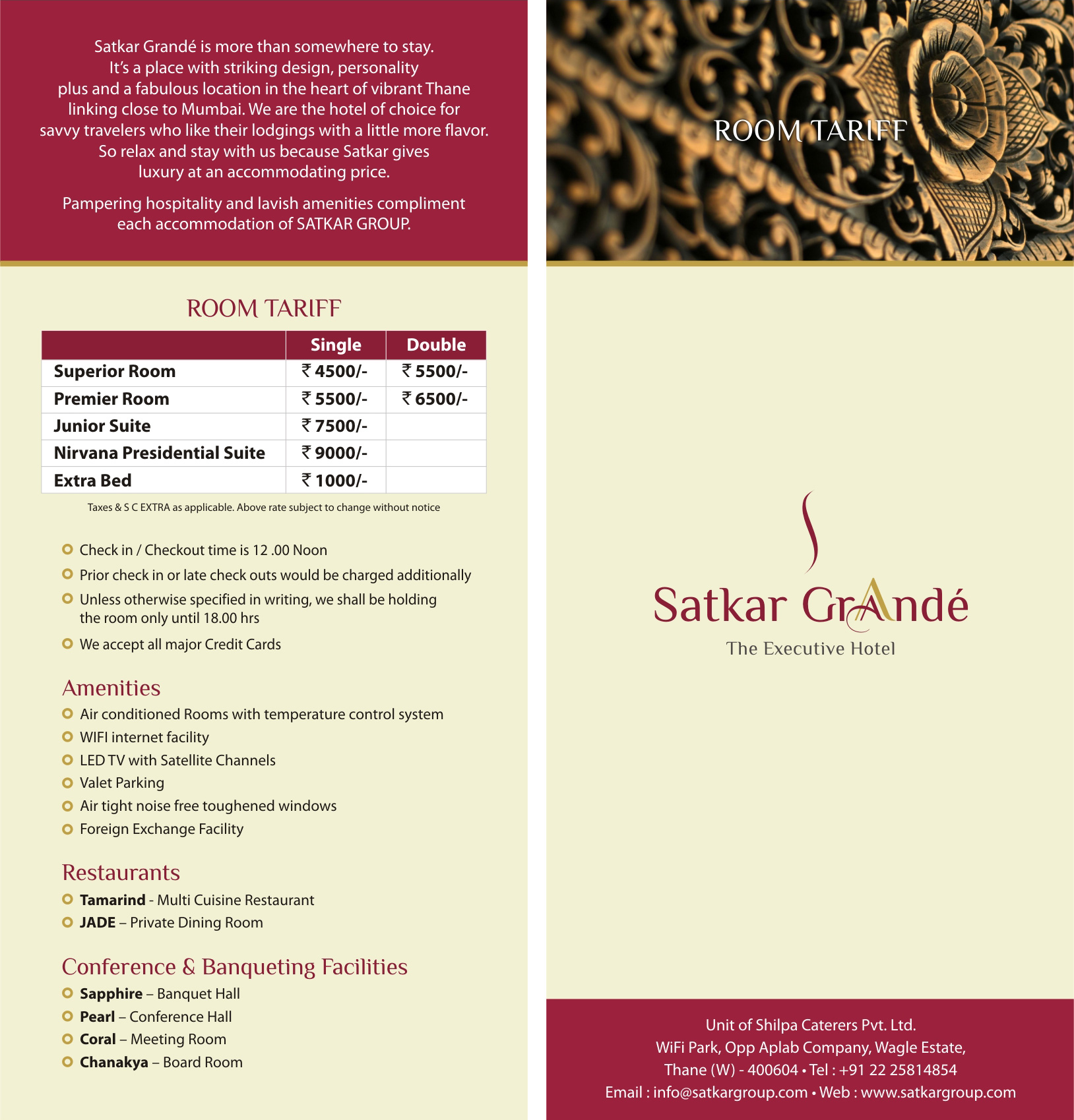 Satkar Grand Accommodation In Thane